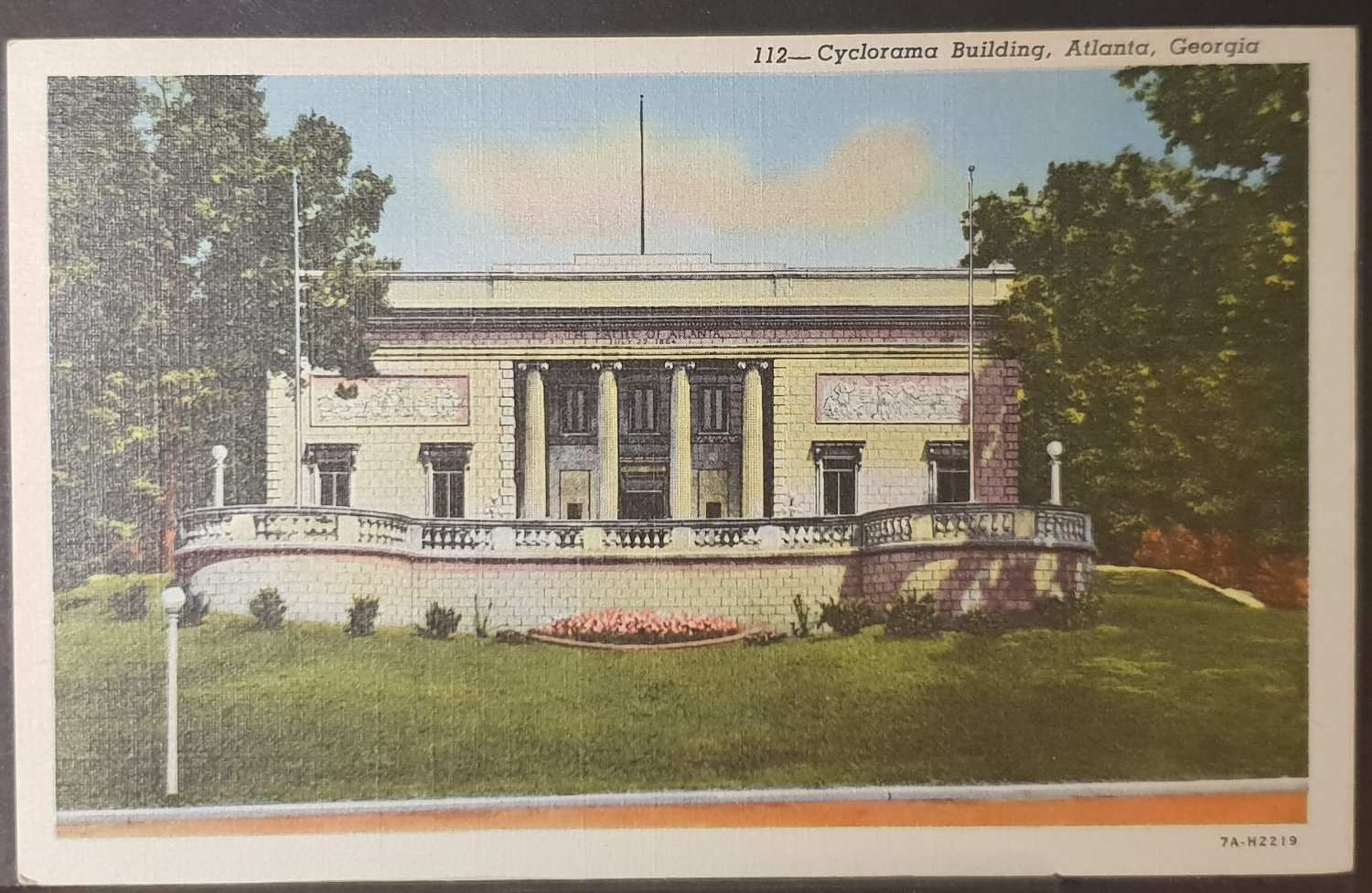 (image for) postcard USA - GA - Georgia #0008